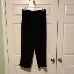 Madewell The Rosedale Low Rise Straight Pant in Crepe